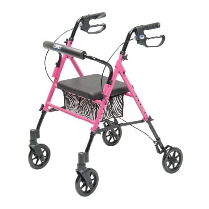 Lumex Set n' Go Height Adjustable Rollator - Image 4