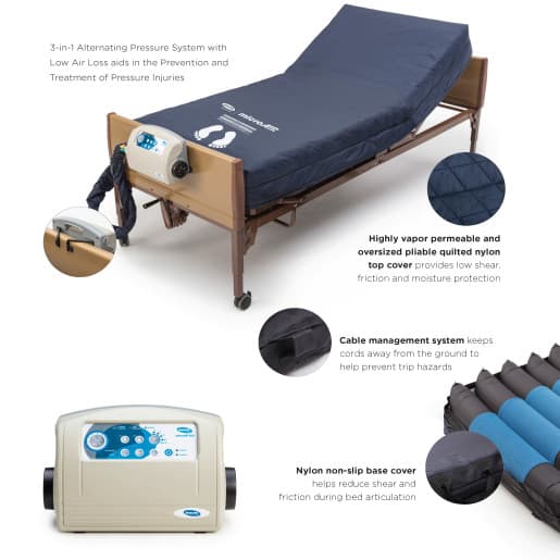 Invacare microAIR MA600 Alternating Pressure Low Air Loss Mattress - Image 5
