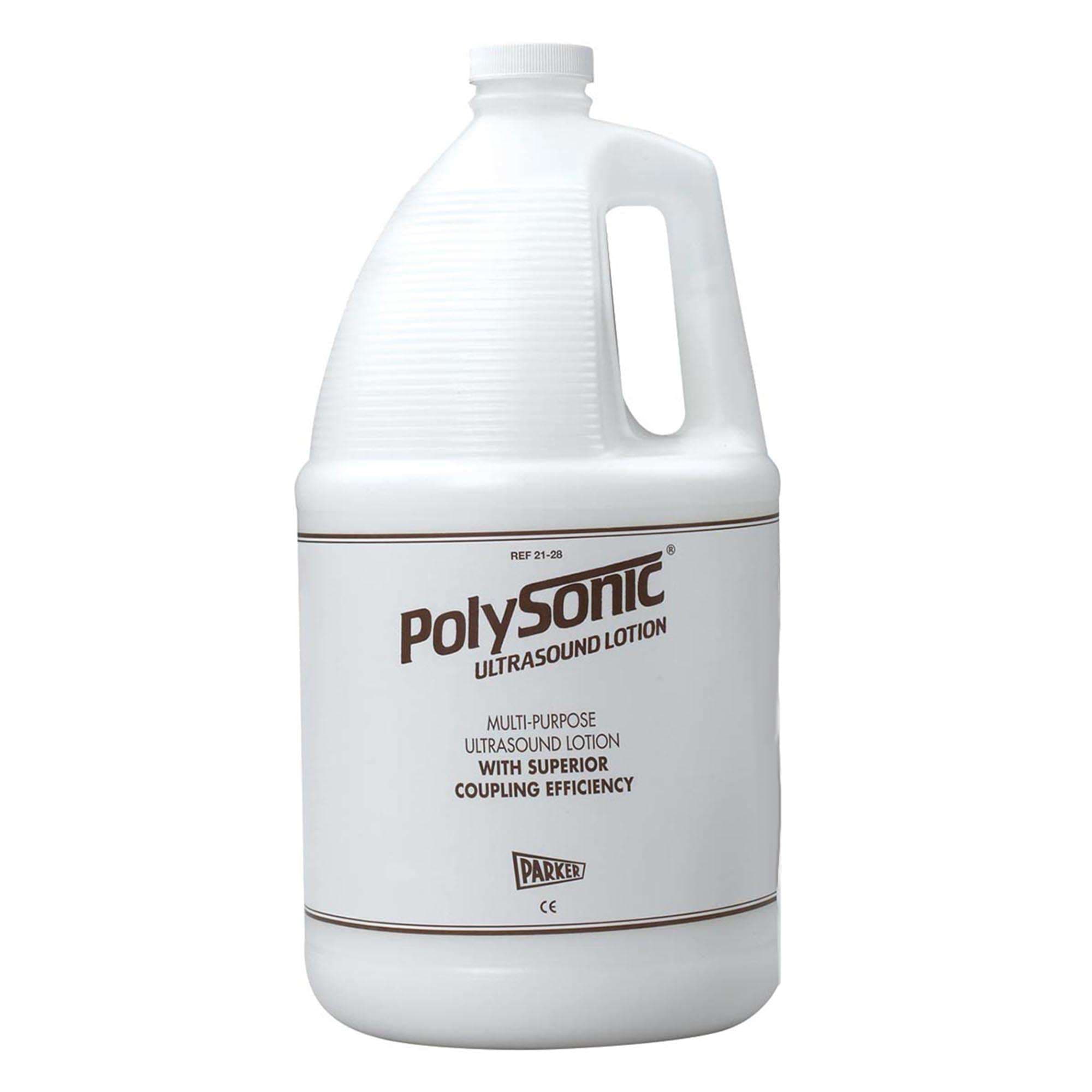 Polysonic Ultrasound Lotion, Multi-Purpose, 3.8 Liter (1 Gallon) Dispenser Bottle - Image 1