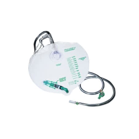 Bard I.C. Urine Drainage Bag with Anti-Reflux Chamber, 2000mL - Case of 20 - Image 1