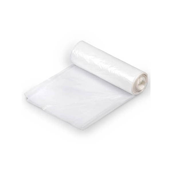 Colonial Bag Trash Bag X-Seal Bottom 10 Gal, Clear, 0.60 mil, Heavy Duty, 23 x 24 Inch - Case of 500 - Image 1