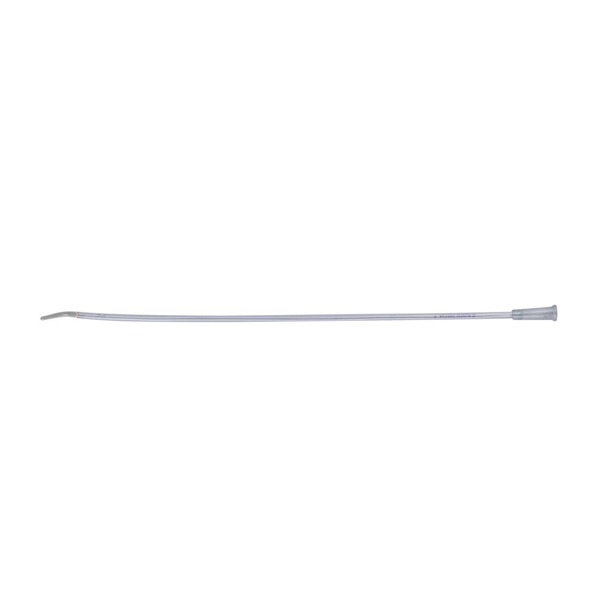 Rusch Tiemann Tip Siliconized Intermittent Catheter, 12 Fr 16", Red - Each - Image 1