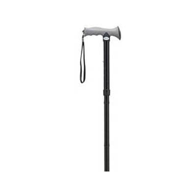 Drive Aluminum Folding Cane With Gel Grip, Black - Each - Image 1
