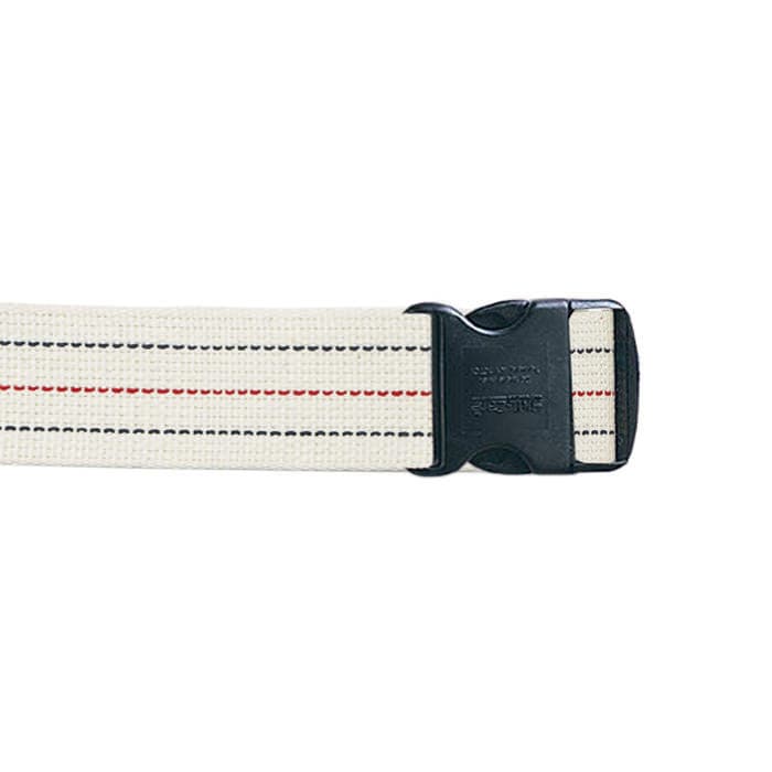 Skil-Care Cotton Gait Belt, Pinstripe, Standard Webbing - Image 1