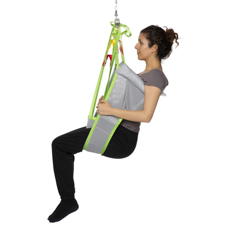 Human Care Toileting Low Back Sling, Polyester Net - Small - Image 1