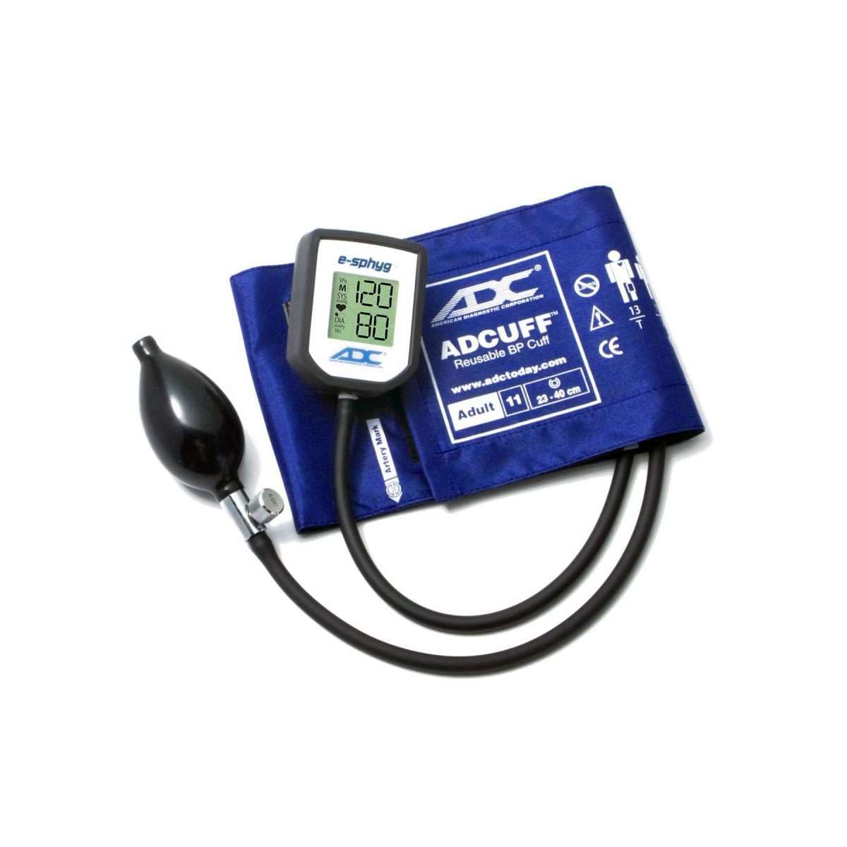 ADC e-sphyg Digital Pocket Aneroid Sphyg, Royal Blue, Adult - Image 1