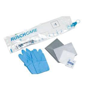 Rusch MMG H2O Hydrophilic Intermittent Catheter Kit, 10 Fr - Box of 100 - Image 1
