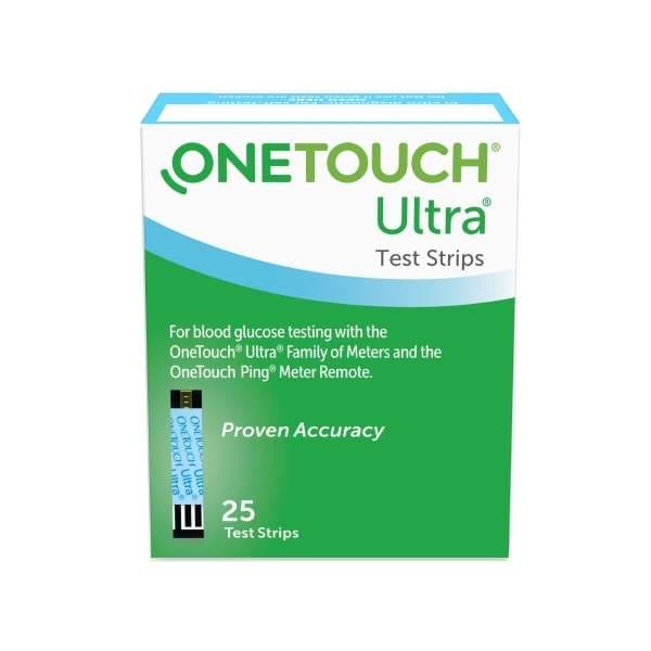OneTouch Ultra 2 Blood Glucose Test Strips - Case of 600 - Image 1