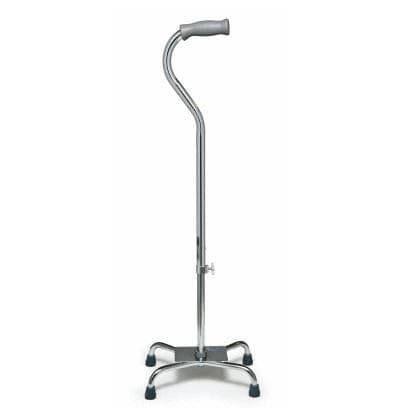 Lumex Quad Canes, Small Base, 8 x 6 Inch - Case of 4 - Image 1