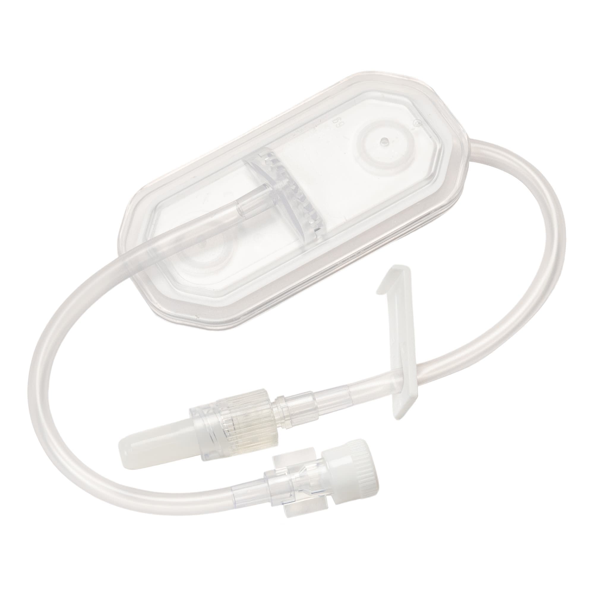 TrueCare Biomedix Filtered IV Extension Set, 0.2 Micron Filter - Box of 50 - Image 1