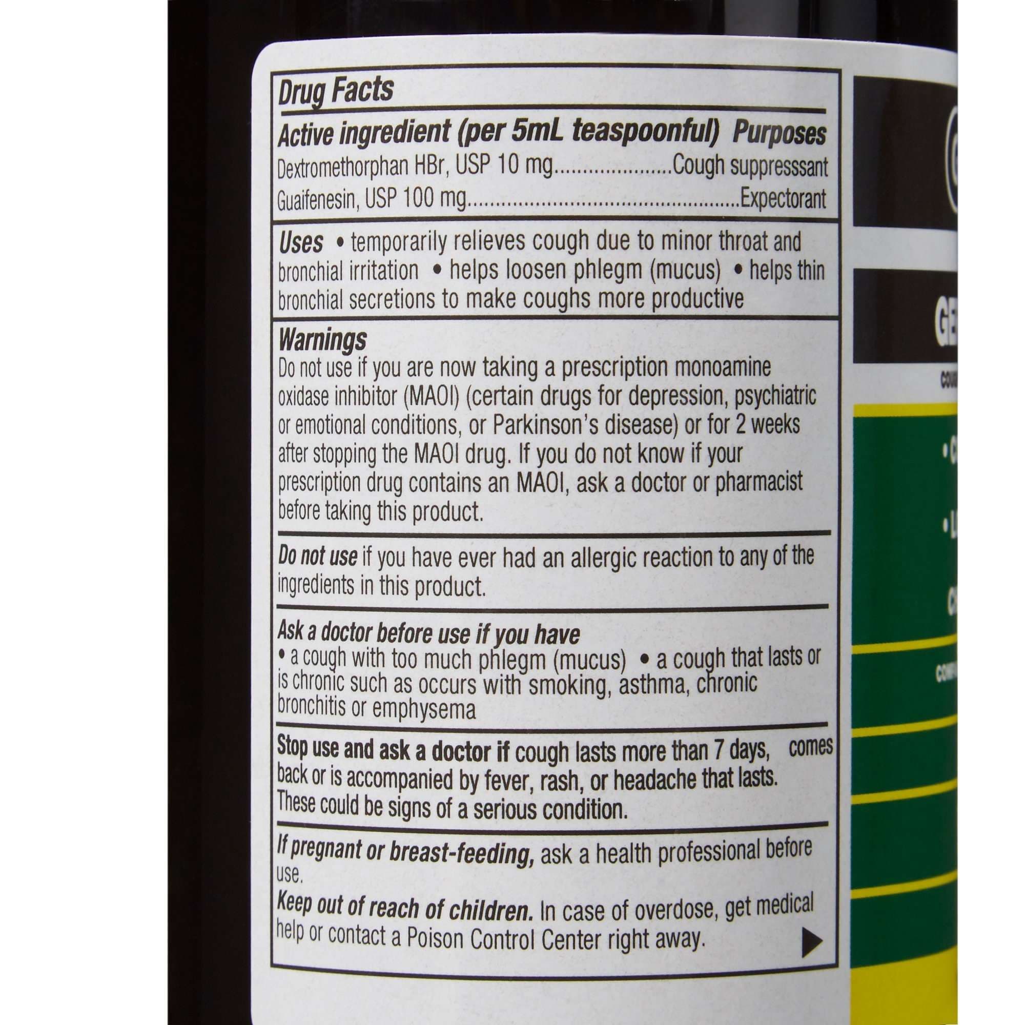 Geri-Tussin DM Cold and Cough Relief Syrup - Image 3