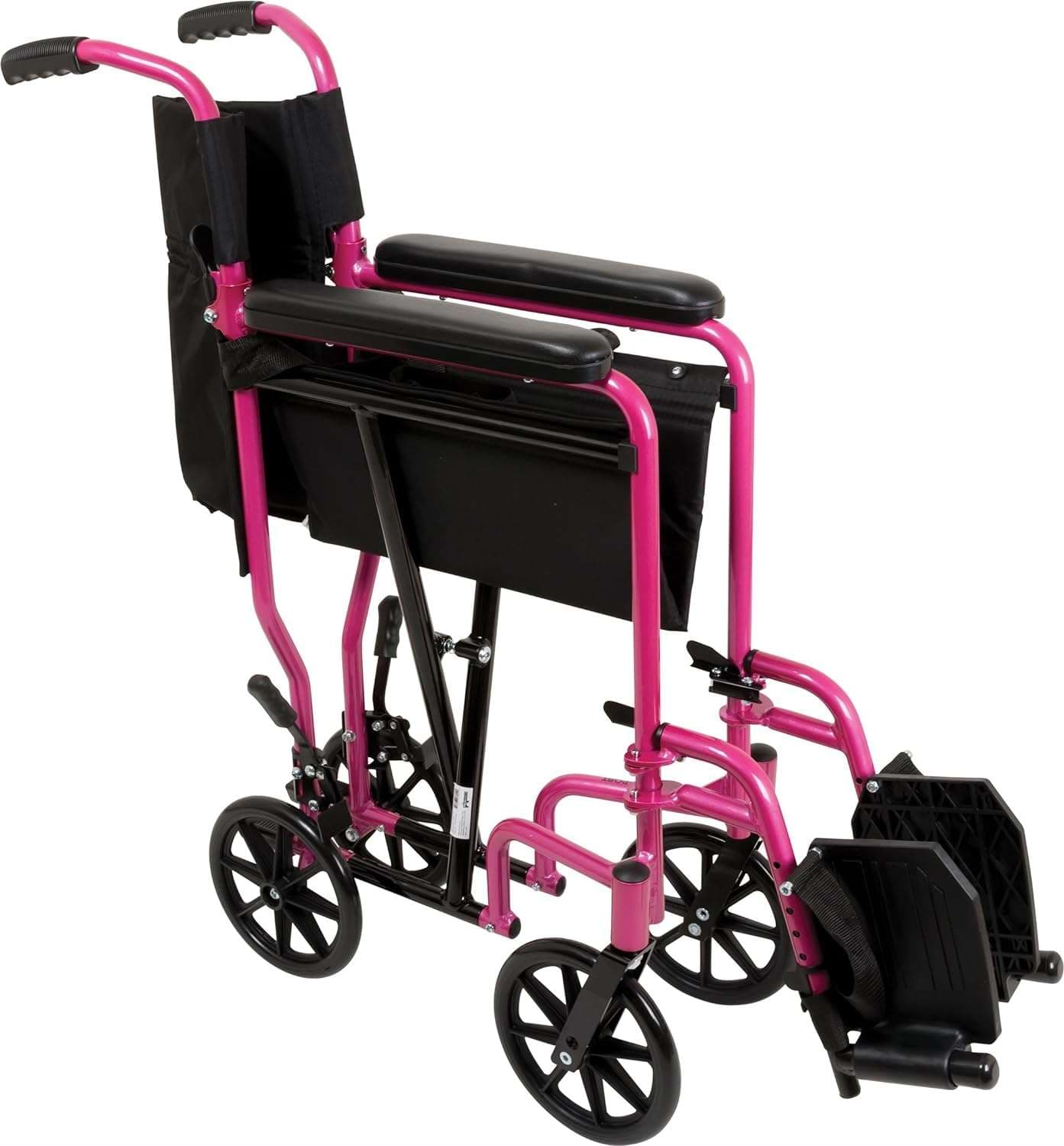 ProBasics Aluminum Transport Chair with Footrests, 19 Inch - Image 2