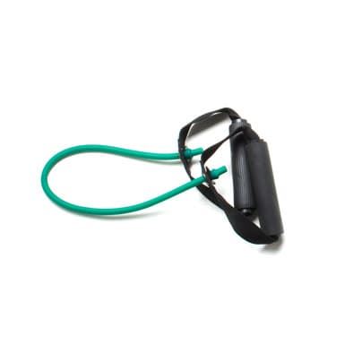 CanDo Tubing with Handle Exerciser, 18 Inch, Green, medium - Image 1