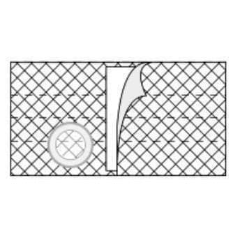 Nu-Hope Nu-Form 7" Ostomy Support Belt, White, X-Large - Image 1