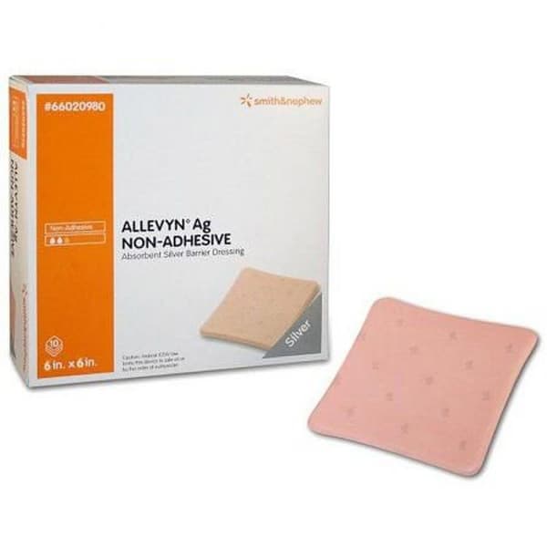 Allevyn Non-Adhesive Foam Dressing, 6 x 6 Inch - Image 1