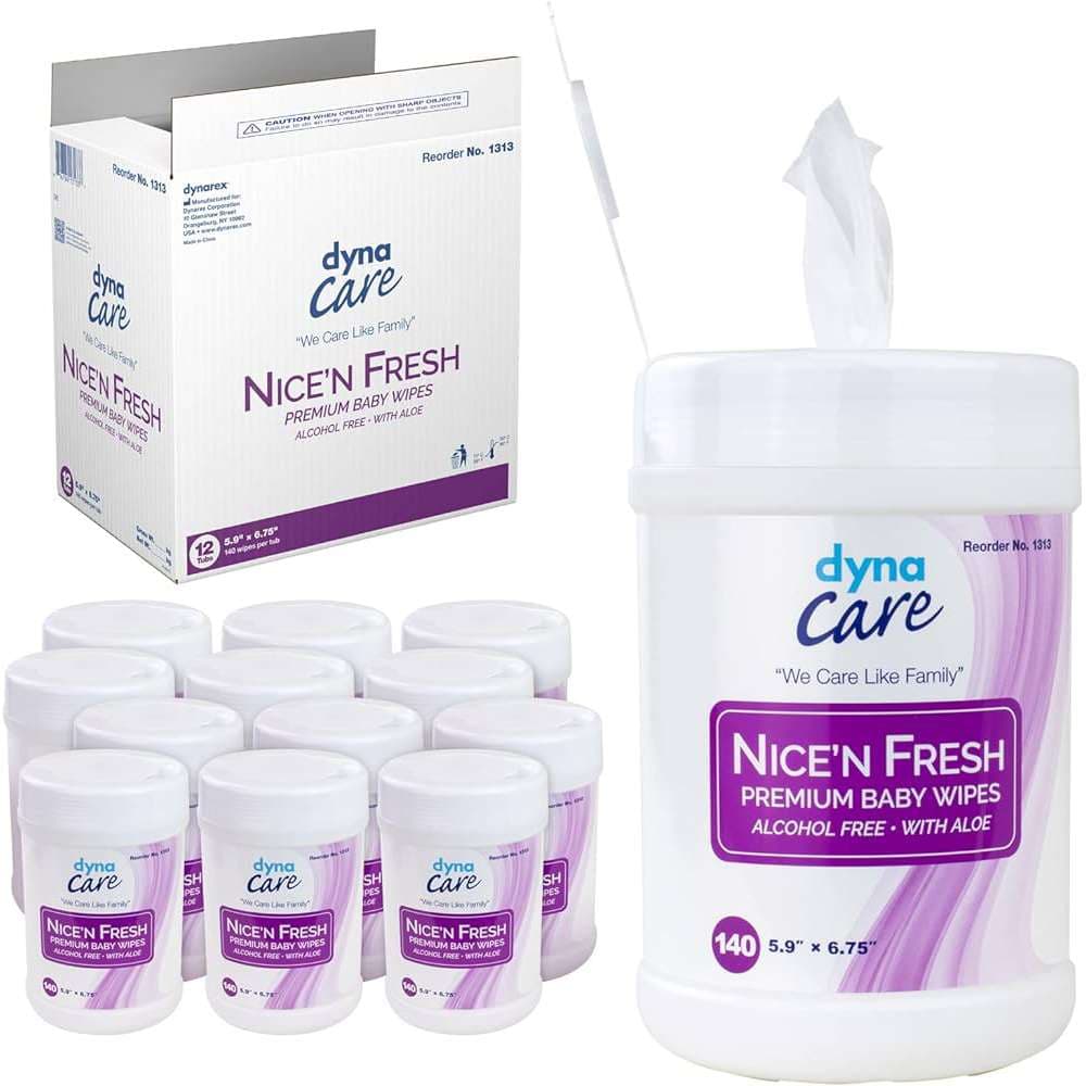 Nice'n Fresh Baby Wipe Canister - Case of 1680 - Image 1