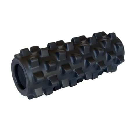 RumbleRoller Foam Roller, Extra Firm, 5 x 12 Inch, Black - Image 1