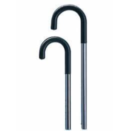 Carex Healthcare Round Handle Cane, Silver