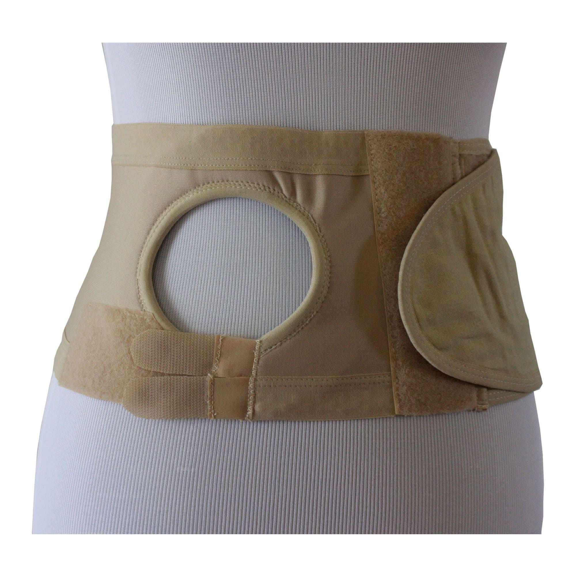 Safe n' Simple Hernia and Ostomy Support Belt, 2XLarge, Beige, Right Stoma - Each - Image 1