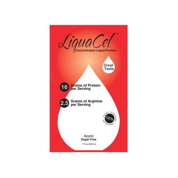 LiquaCel Oral Supplement, Apple Flavor, 1 oz - Each - Image 1
