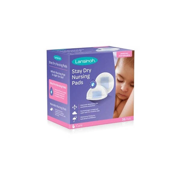 Lansinoh Stay Dry Disposable Nursing Pad - Box of 36 - Image 1