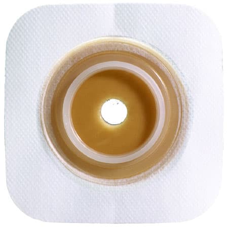 SUR-FIT Natura Two-Piece Stomahesive Skin Barrier with White Tape Collar, 1-1/4 Inch - Box of 10 - Image 1