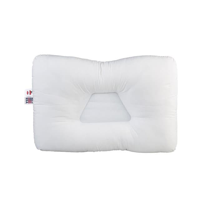 Core Tri-Core Cervical Support Pillow, Standard, Full Size, White - Image 1