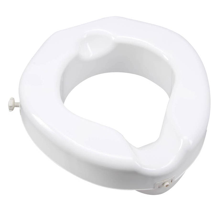 Carex Safe Lock Raised Toilet Seat - Image 1