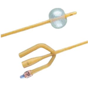Bardex I.C. Speciality 3-way Foley Catheters, 5cc, 16 Fr - Each - Image 1
