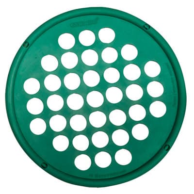 CanDo Hand Exercise Web, Low Powder, 7 Inch Diameter, Medium, Green, Latex - Image 1
