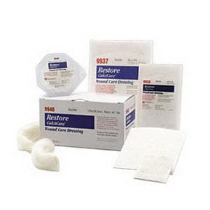Restore Calcium Alginate Dressing with Silver 1" x 12" Size Rope - Box of 5 - Image 1
