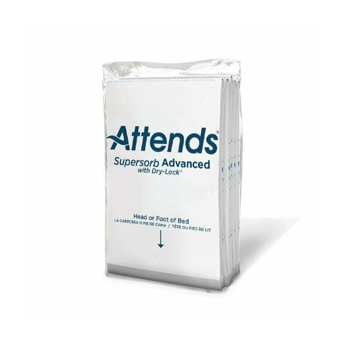 Attends Supersorb Advance Underpads, 30 x 36 Inch - Package of 5 - Image 1