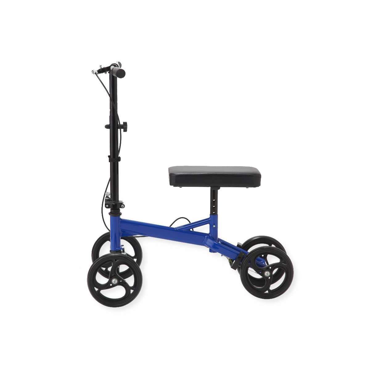 Medline Economy Knee Walker with 8" Wheels, Blue, Adult - Each - Image 1