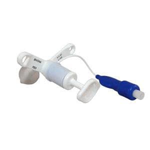 Smiths Bivona Aire-Cuf Pediatric V Neck Flange Tracheostomy Tube, Size 5.5 - Image 1