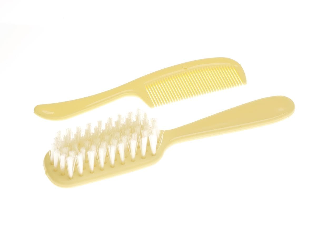 Medline Baby Comb and Brush Sets - Box of 24 - Image 1