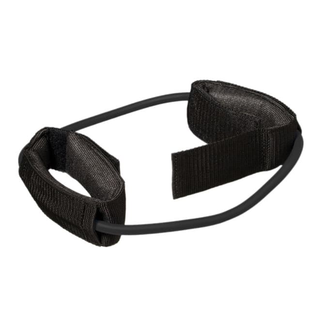 CanDo Exercise Tubing with Cuff Exerciser, 35 Inch, Black, Extra Heavy - Image 1