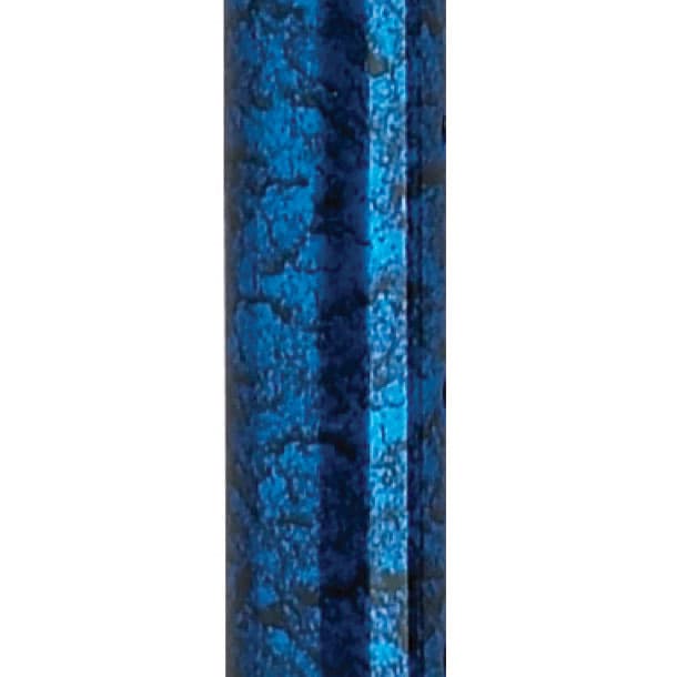 Drive Aluminum Folding Cane with Gel Grip, Blue Crackle - Case of 6 - Image 1