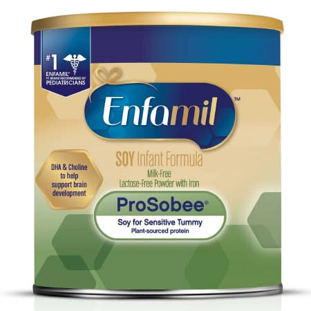 Enfamil ProSobee Soy Infant Formula, Powder, 20.9 oz, 20 Cal - Case of 4 - Image 1