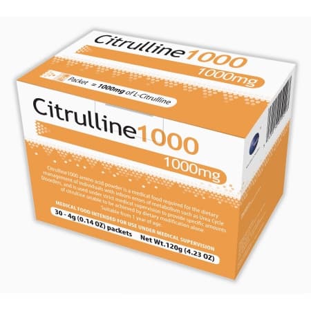 Vitaflo Citrulline1000 Amino Acid Oral Supplement, 4 Gram - Box of 30 - Image 1