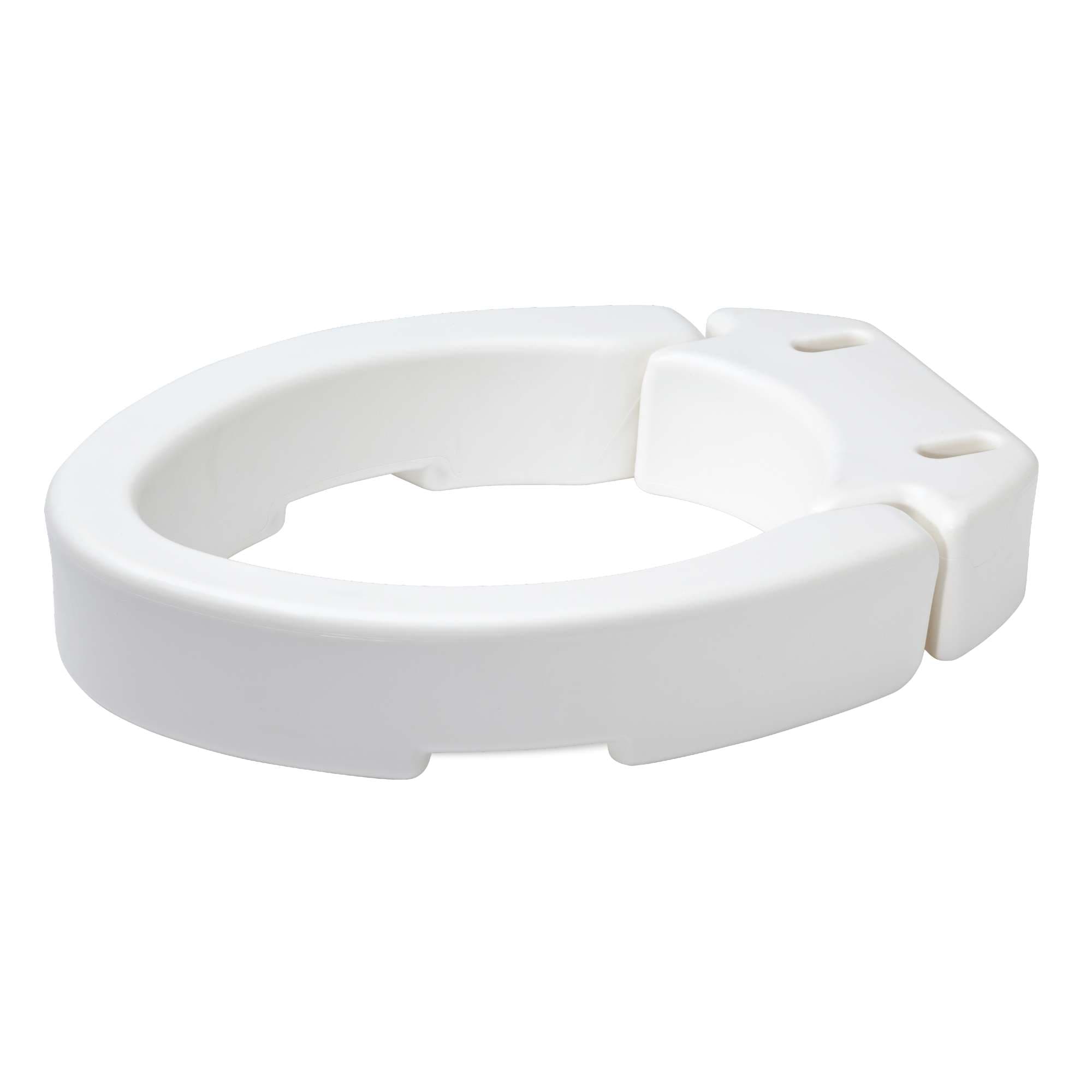 Carex Elongated Hinged Toilet Seat Riser - Case of 3 - Image 1