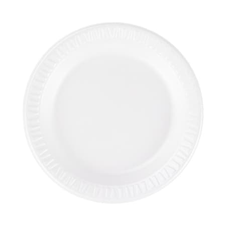 Dart Concorde Plate White Round Single Use, 6 Inch Diameter - Case of 1000 - Image 1