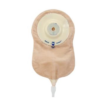 Marlen UltraMax 1-Piece Shallow Convex Urostomy Pouch, 3/4 Inch Cut-To-Fit - Box of 5 - Image 1