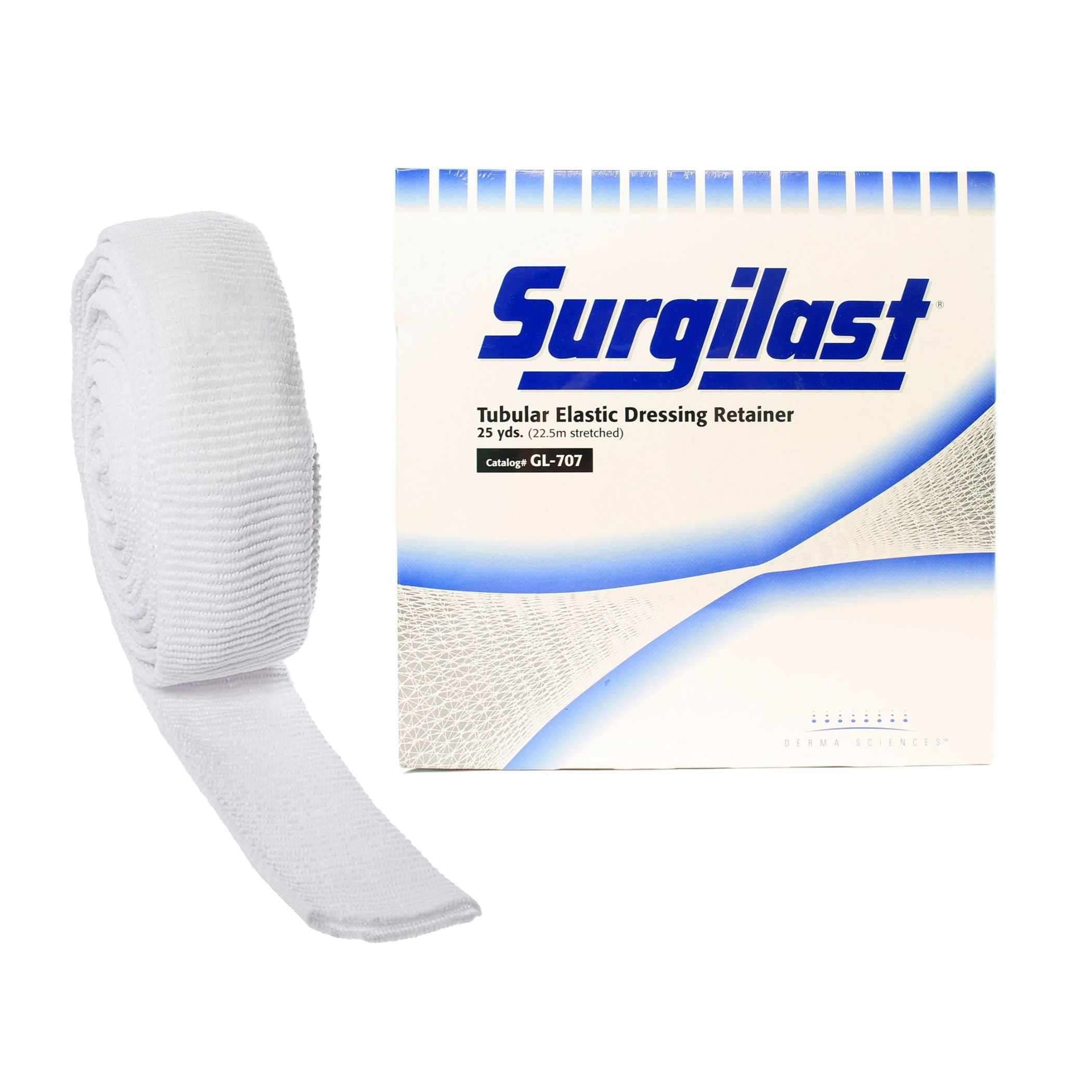 Derma Surgilast Tubular Elastic Bandage Retainer, 25 Yard, Size 6 - Box of 1 - Image 1