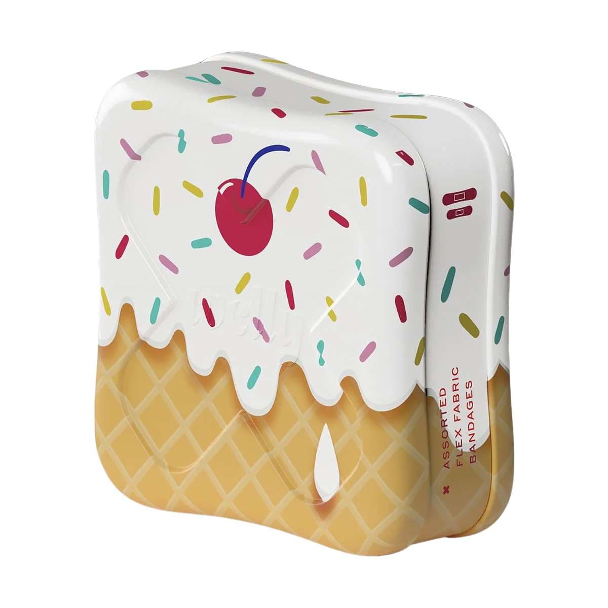 Welly Health Ice Cream Adhesive Bandages, 48 ct - Box of 48 - Image 3