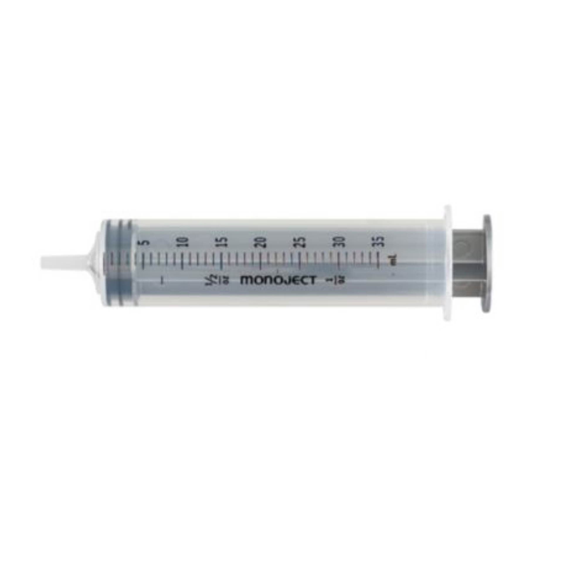 Monoject Soft Pack Syringes, 35 ML, Luer Lock Tip - Box of 40 - Image 1