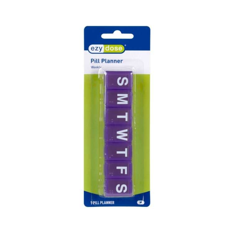 Ezy Dose Weekly Classic Pill Planner, Medium - Image 1