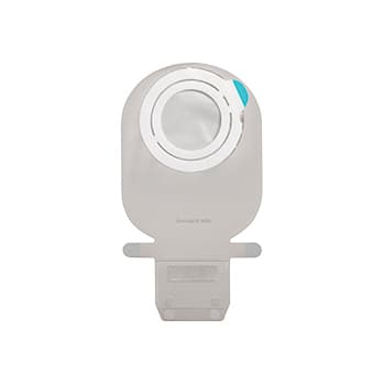 SenSura Mio Flex Maxi Drainable Pouch With Filter, Opaque Gray, Yellow Code - Box of 10 - Image 1