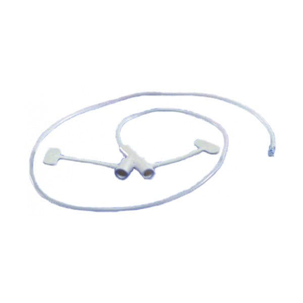 PEDI-TUBE Pediatric Nasogastric Feeding Tube with Stylet and Weight, 6 Fr, 20" L - Carton of 10 - Image 1