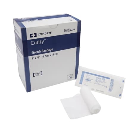 Curity Stretch Bandages (Conforming), 4 x 75 Inch, Non-Sterile - Case of 96 - Image 1