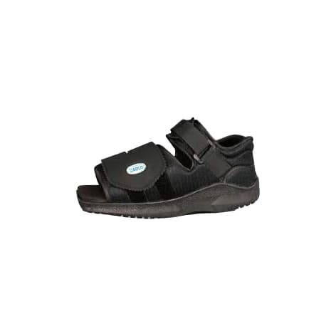 MedSurg Post-Op Shoe, Black, Male, Small - Image 1